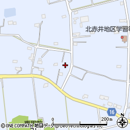 宮城県東松島市赤井寺109周辺の地図