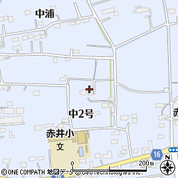 宮城県東松島市赤井中２号周辺の地図