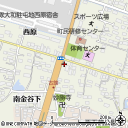 ローソン黒川大和吉岡店周辺の地図