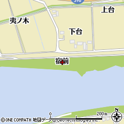 宮城県石巻市大瓜宿前周辺の地図