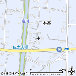 宮城県東松島市赤井本谷周辺の地図