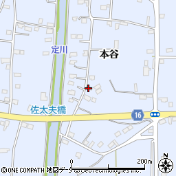 宮城県東松島市赤井（本谷）周辺の地図