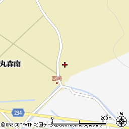 宮城県石巻市真野小島山周辺の地図