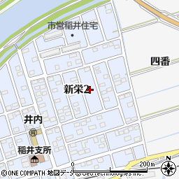 宮城県石巻市新栄2丁目12周辺の地図
