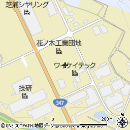 三星運輸株式会社　花ノ木工場周辺の地図