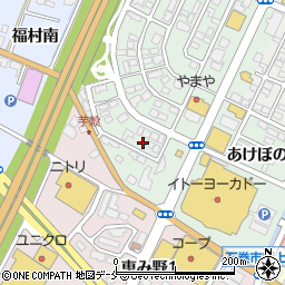 宮城県石巻市あけぼの2丁目5-2周辺の地図