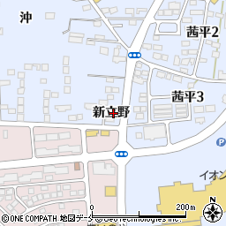 宮城県石巻市蛇田新立野周辺の地図