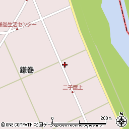 宮城県大崎市鹿島台木間塚鎌巻410周辺の地図