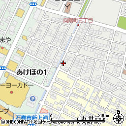 光書看板店周辺の地図