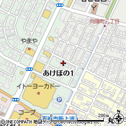 宮城県石巻市あけぼの1丁目4-5周辺の地図