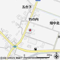 宮城県東松島市大塩竹の内周辺の地図