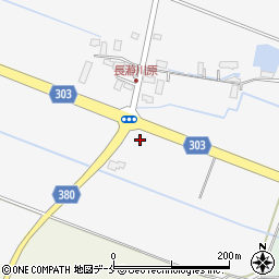 ファミリーマート東根長瀞店周辺の地図
