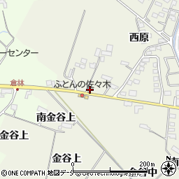 宮城県黒川郡大和町吉岡南金谷中4-13周辺の地図