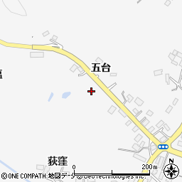 宮城県東松島市大塩五台周辺の地図