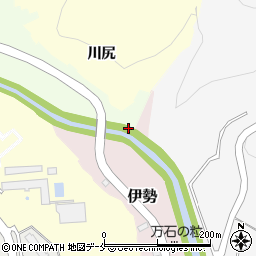女川荘下宿周辺の地図