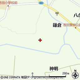 宮城県黒川郡大和町吉田新鎌倉周辺の地図