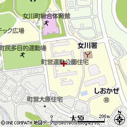 町営運動公園住宅周辺の地図