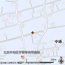 宮城県東松島市赤井寺58周辺の地図