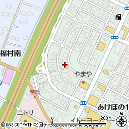 宮城県石巻市あけぼの2丁目周辺の地図