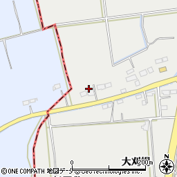 宮城県石巻市須江杉屋敷周辺の地図