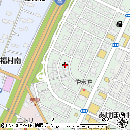 宮城県石巻市あけぼの2丁目13周辺の地図