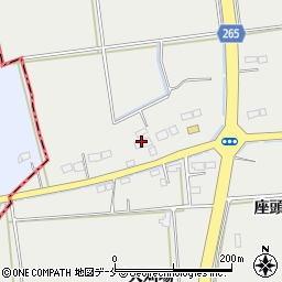 宮城県石巻市須江大刈場周辺の地図