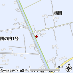 宮城県東松島市赤井横関52周辺の地図