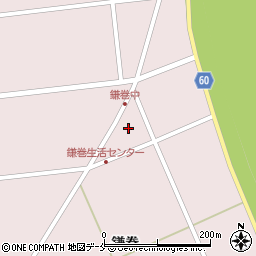 宮城県大崎市鹿島台木間塚鎌巻496周辺の地図