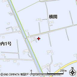 宮城県東松島市赤井横関53周辺の地図