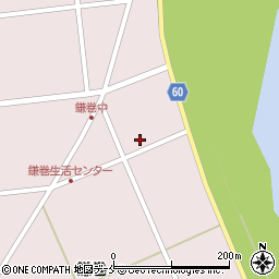 宮城県大崎市鹿島台木間塚西向袋10-1周辺の地図