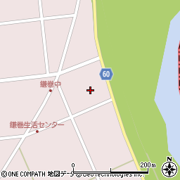 宮城県大崎市鹿島台木間塚西向袋127周辺の地図