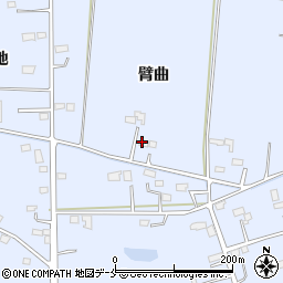宮城県東松島市赤井臂曲周辺の地図