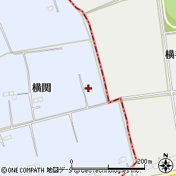 宮城県東松島市赤井横関20周辺の地図