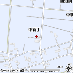 宮城県東松島市赤井（中新丁）周辺の地図