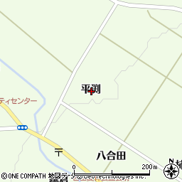 宮城県黒川郡大和町吉田平渕周辺の地図