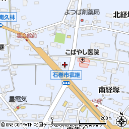 株式会社田中自動車石巻店周辺の地図