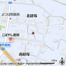 宮城県石巻市蛇田北経塚31周辺の地図