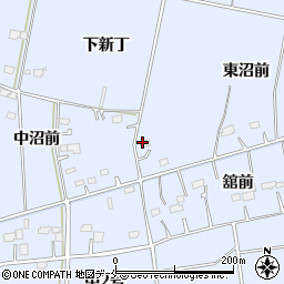 宮城県東松島市赤井下新丁周辺の地図