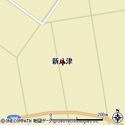 宮城県石巻市大瓜新八津周辺の地図