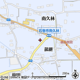 宮城県石巻市蛇田菰継17周辺の地図