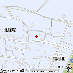宮城県石巻市蛇田北経塚39-6周辺の地図