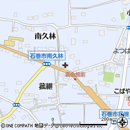 石巻地元工務店協同組合周辺の地図