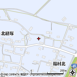 宮城県石巻市蛇田北経塚42周辺の地図