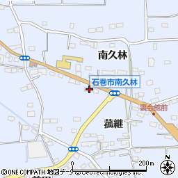 宮城県石巻市蛇田菰継16周辺の地図