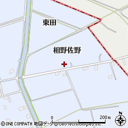 宮城県東松島市赤井相野佐野周辺の地図