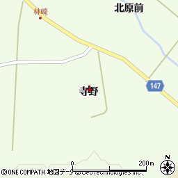 宮城県黒川郡大和町吉田寺野周辺の地図