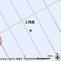宮城県東松島市赤井上四番周辺の地図