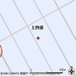 宮城県東松島市赤井（上四番）周辺の地図