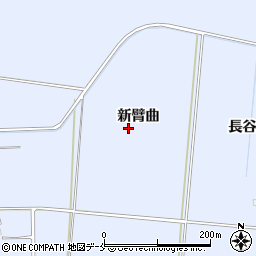宮城県東松島市赤井新臂曲周辺の地図