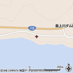月山湖水の文化館トイレ周辺の地図